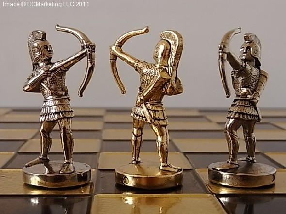 Archers Themed Chess Set - Manopoulos
